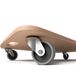BigDean Chariot à plate-forme 3, capacité de charge jusqu'à 250 kg, plateau à roulettes avec roulettes en TPE qui n'abîment pas les sols, chariot de transport, chariot pour meubles