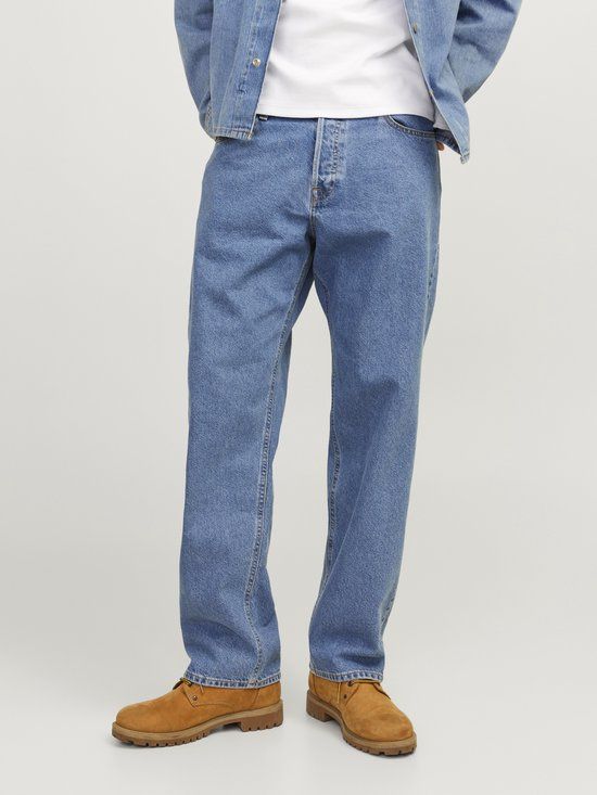 JACK & JONES Eddie Original loose fit heren jeans denimblauw Maat: 36/32