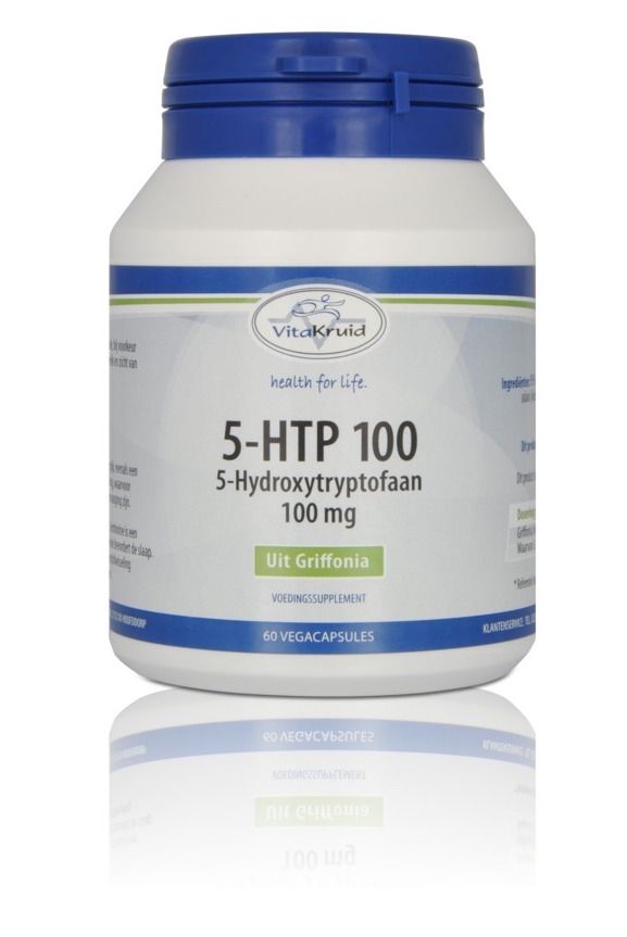 Vitakruid 5-HTP 100mg Capsules - 8717438690988