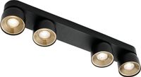 Nordlux Pitcher-spot-IP20-4xGU10-noir