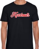 Bellatio Decorations Shoppartners Bv Kerstmuts fout Kerst t-shirt - zwart - heren - Kerstkleding / Kerst outfit XXL
