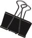 Q-Connect Foldback Clip 24mm Zwart (10 Pack) KF01283