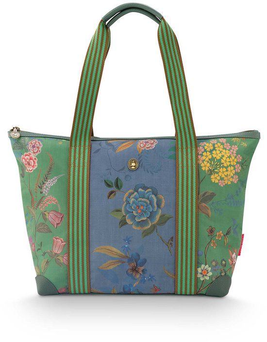 Pip Studio Tilda Reistas Dames Weekendtas Bodhi Flower Groente 47x17x37cm