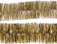 Decoris guirlandes de Noël 4x pièces - or - plastique - 270 cm