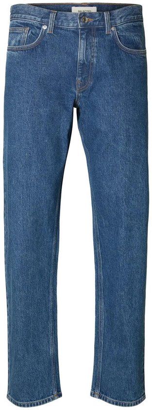Selected Homme 196 Straight Ben Kori Jeans Medium Blue Denim