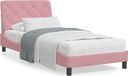 Maison Exclusive - Cadre de lit sans matelas rose 80x200 cm velours