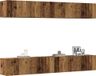 Maison Exclusive - Ensemble de meubles TV 4 pièces, bois recyclé, 100x30x30 cm