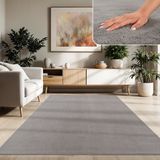 Paco Home Moderne woonkamer tapijt kortpolig wasbaar zacht uni effect bont antislip 120x170 cm