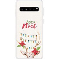 Rendier Rendier siliconen hoesje compatibel met Samsung Galaxy S10 5G lichtgevend