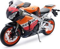 New-Ray Honda CBR1000RR 2009 Fireblade Motorfiets Schaal 1/6 Oranje Kunststof 49073