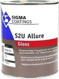 Sigma S2U Allure Gloss Hoogglans Lakverf Wit 1 Liter