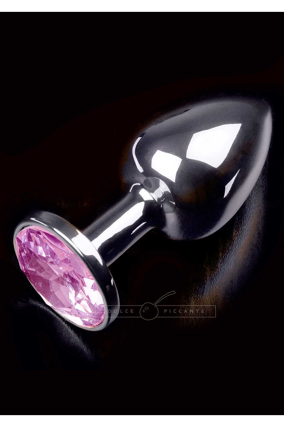 Dolce Piccante Buttplug Jewellery Silver Small Purple