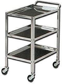 GIMA Ter Trolley with 3 Shelves - 70x50x82 cm