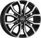 DEZENT KC DARK noir poli 8.5Jx20 6x139.7 ET20