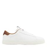 Memphis One imitatieleren sneakers wit