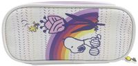 Snoopy Etui, Regenboog - 23 x 10 x 5 cm - Polyester
