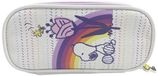Snoopy Etui, Regenboog - 23 x 10 x 5 cm - Polyester