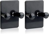 Go Go Gadget Haak - Zelfklevend - Multifunctioneel - Scheermes houder - 2 stuks - Noir