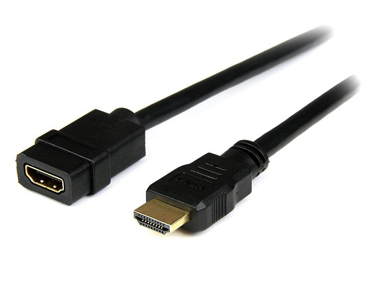 StarTech.com 2 m HDMI-verlengkabel Ultra HD 4k x 2k HDMI-kabel M/F