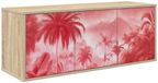 vidaXL Wandmontage TV-meubel AACHEN 102 x 33 x 40 cm Sonoma Eiken