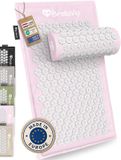 BrellaVio Spijkermat Set met Spijkerkussen - Pastel Roze - 74x44 cm