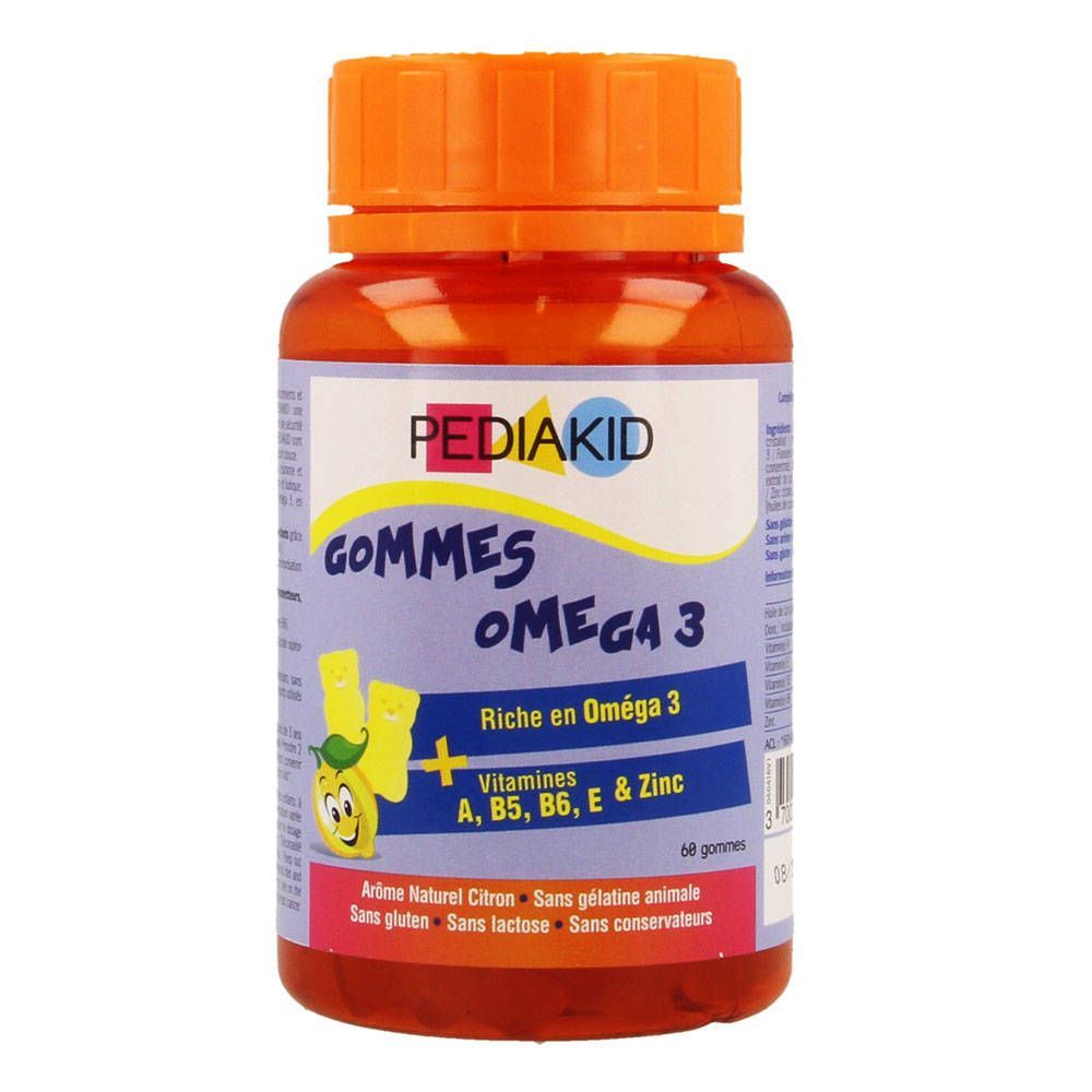 CF Pharma Pediakid Omega 3 Gummies 60 Gummies