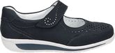 Wäldlaufer Waldlaufer - 928301-H-Inessa - Lage sneakers - Blauw - Nubuck - Rubber - Maat 38.5