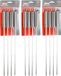 Merkloos BBQ Spiezen - 12x stuks - RVS - 44 cm