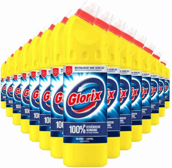 Glorix Bleek Original 750ML - 9 Stuks - Voordeelverpakking