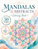 Mandalas and Abstracts Coloring Book