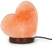 Legami Lampe de table en sel de l'Himalaya Cœur Marron