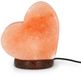 Legami Lampe de table en sel de l'Himalaya Cœur Marron