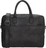 Hide & Stitches Hunter Laptoptas 15,6 inch - Zwart