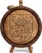 Fût en bois 3 l avec motif sans robinet