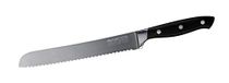Nirosta Trinity Broodmes, 34 cm, hoogwaardig roestvrij staal, gekarteld lemmet van professionele kwaliteit, voor brood, gebak en dergelijke, met de hand geslepen taper-lemmet, zware handgreep met