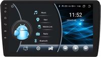Happiq Audi Autoradio met Bluetooth en CarPlay voor Audi A3 8P (2003–2013) – Compatibel met Apple en Android – Stereo-installatie – Navigatiesysteem – 4 GB RAM, 64 GB interne opslag