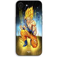 Maniacase iPhone-hoesje 17e Goku op zijn knieën