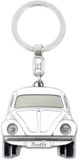 BRISA VW Collection - Volkswagen geëmailleerde metalen sleutelhangerring sleutelaccessoire sleutelhouder in Kever-design