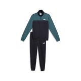 PUMA Colourblock trainingspak voor heren XL, Emerald Ice Green
