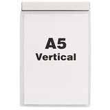 Industriële sterkte Clear Pocket - Zelfklevend - H.160 x B.215mm - A5 Verticaal - Verpakking van 10