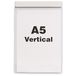 Industriële sterkte Clear Pocket - Zelfklevend - H.160 x B.215mm - A5 Verticaal - Verpakking van 10