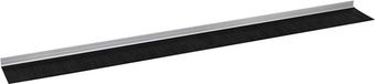 vidaXL Zelfklevende Deurborstels 2 st zilver 100 cm Aluminiumlegering