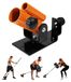 Merkloos Landmine T-Bar Roeiplatform - Draaibaar 360° - Olympische Bar