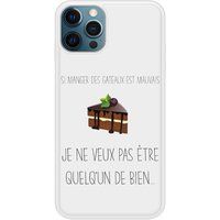 Apple Siliconen hoesje compatibel met iPhone 12 Pro Max Eating Cakes