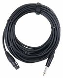 Pronomic Stage XFJ-10 Microfoonkabel XLR/Jack 10 m Zwart
