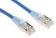 RS PRO Ethernetkabel Cat.5e, 1m, blauwe patchkabel, A RJ45 F/UTP stekker, B RJ45, PVC