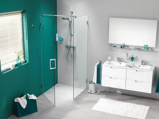 Sealskin I AM Shower Wall 90x200cm - Chrome Silver - Clear Glass