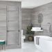 Grand sèche-serviettes mixte - Design chromé salle de bain - 173 x 60cm