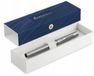 Waterman GRADUATE CHROME Füllfederhalter F (Fine) Blaue Tinte 12 Stück