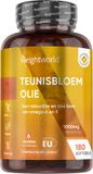 WeightWorld Teunisbloemolie capsules - 1000 mg - Rijk aan Omega 6 & 9 - 180 softgel capsules